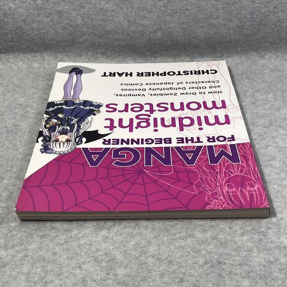 Manga for the Beginner Midnight Monsters: How to‎ Draw Zombies Vampires Hart NEW - Picture 3 of 15